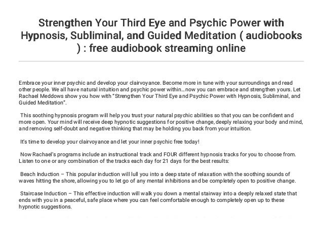 Strengthen Your Body and Mind (Hypnosis & Subliminal)